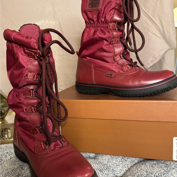 Coach Sage Nylon/Aniline lthr - Picture 1 of 10